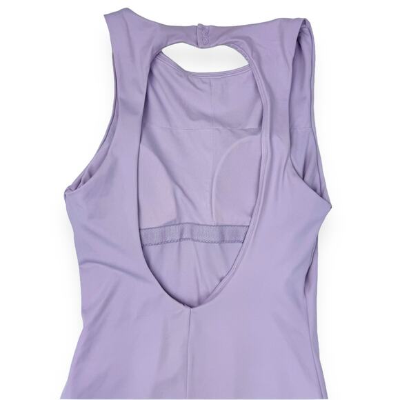 Andie Swim Womens Corsica High Neck One Piece Swimsuit Small Lavender - Picture 8 of 15